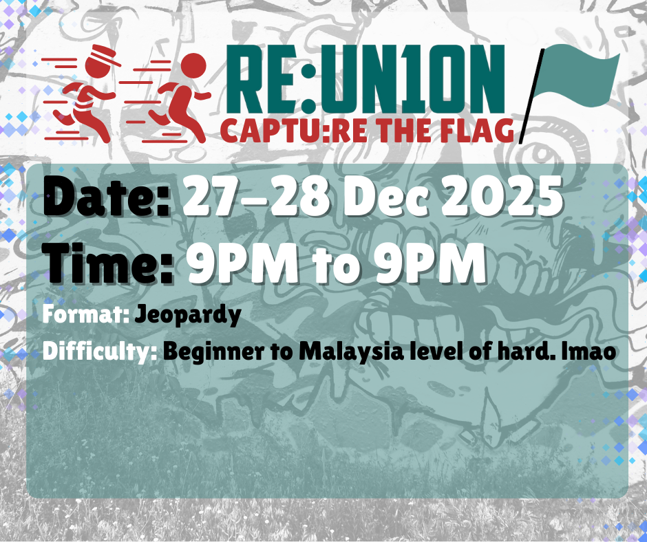 RE:UN10N CTF 2025 Event